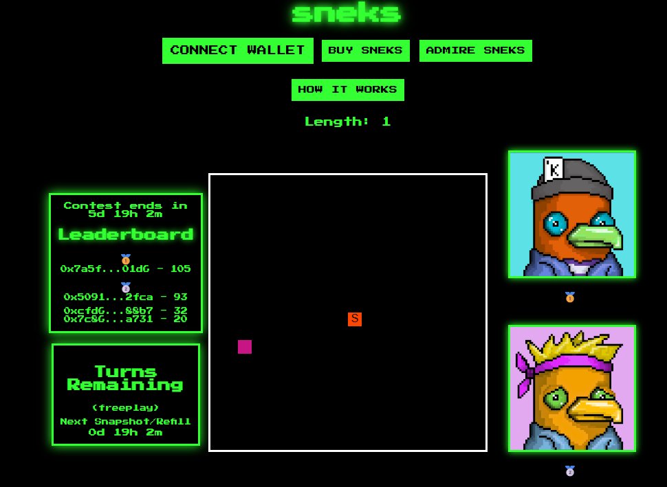 sneks.base.eth 🐍 🕹️ tweet media
