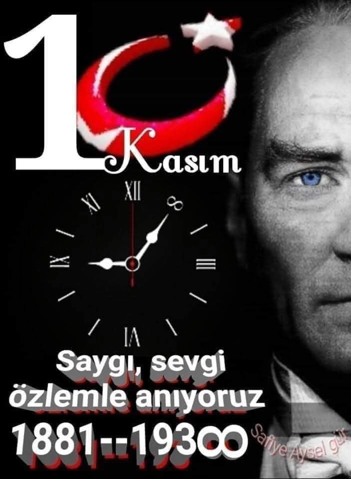 <a href="/Selinsabit/">SelinSabit</a> <a href="/halktvcomtr/">Halk TV</a> 
Bugün biz susalım Dünya anlatsın
“O BÜYÜK DEVRİMCİYİ”
Gazi Mustafa Kemal Atatürk’ün ölümünün 85. yıldönümünde onu anlatmak çokta kolay olmayacaktır. Çünkü yaptığı devrimler ve kazandığı zaferler öyle iki satır ile geçiştirilemeyecek kadar büyüktür. Bugün