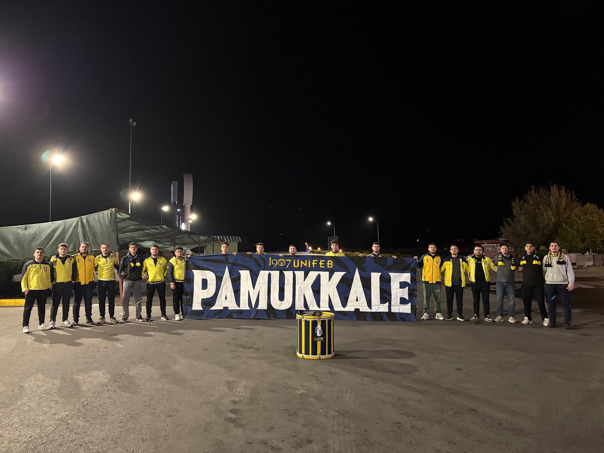 1907 ÜNİFEB Pamukkale Üniversitesi örgütlenmesi olarak Fenerbahçe - Kayserispor karşılaşması için İstanbul yolundayız. #FenerbahçeninYolunda