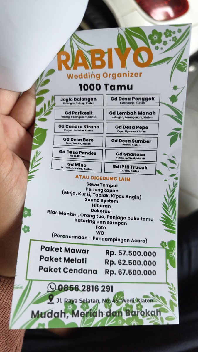 Dikasih ini sama bapak 🫠