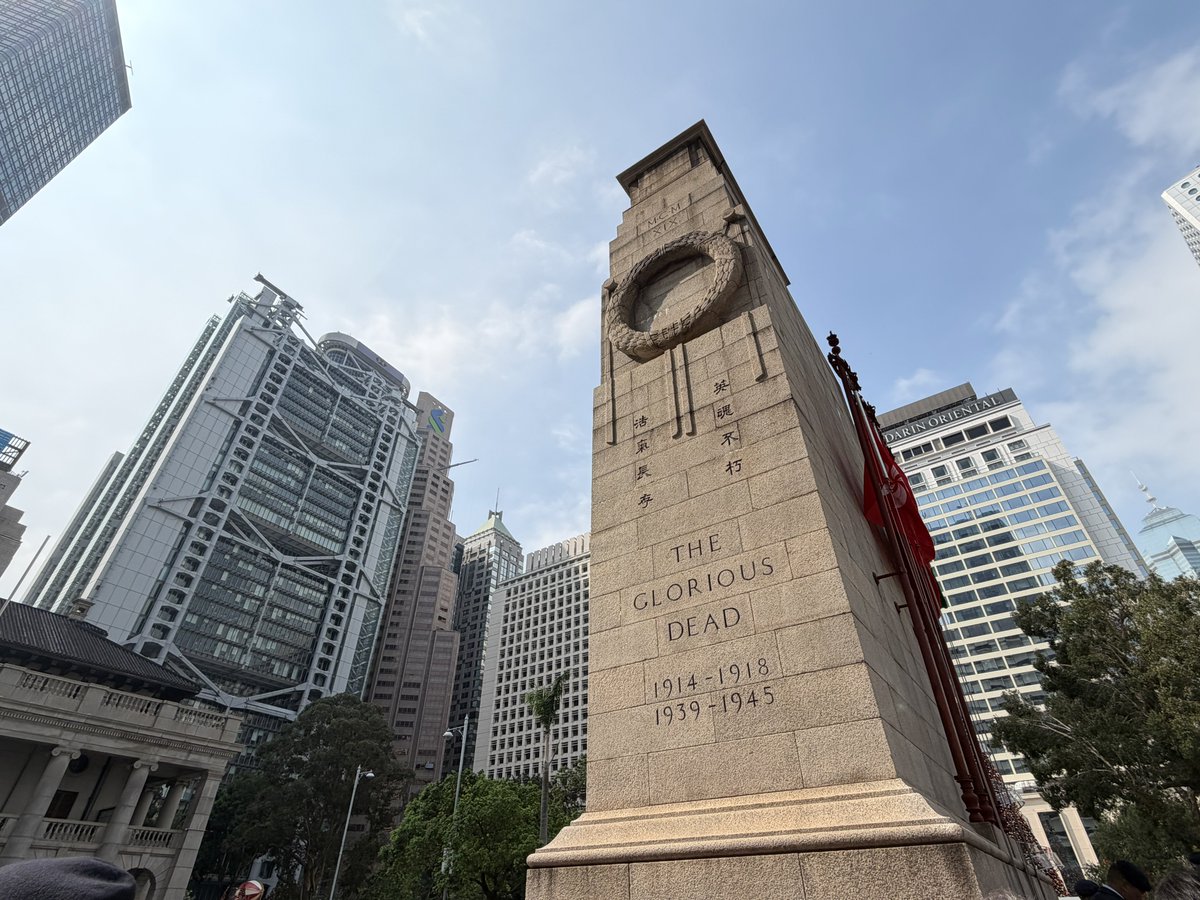 CFIclubfrance's tweet image. Commémoration de l’armistice à #HongKong
#inremembrance #CFIteam