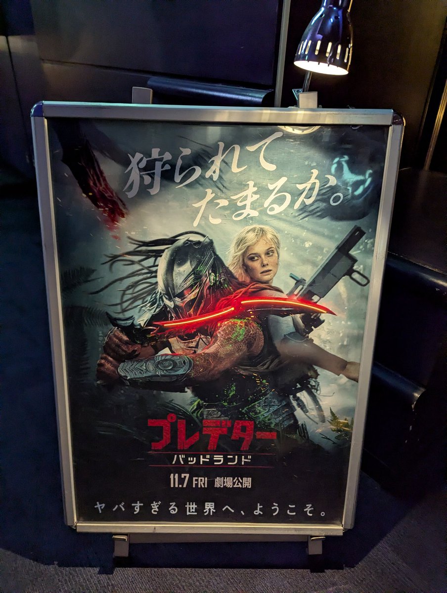 プレデターみにきました