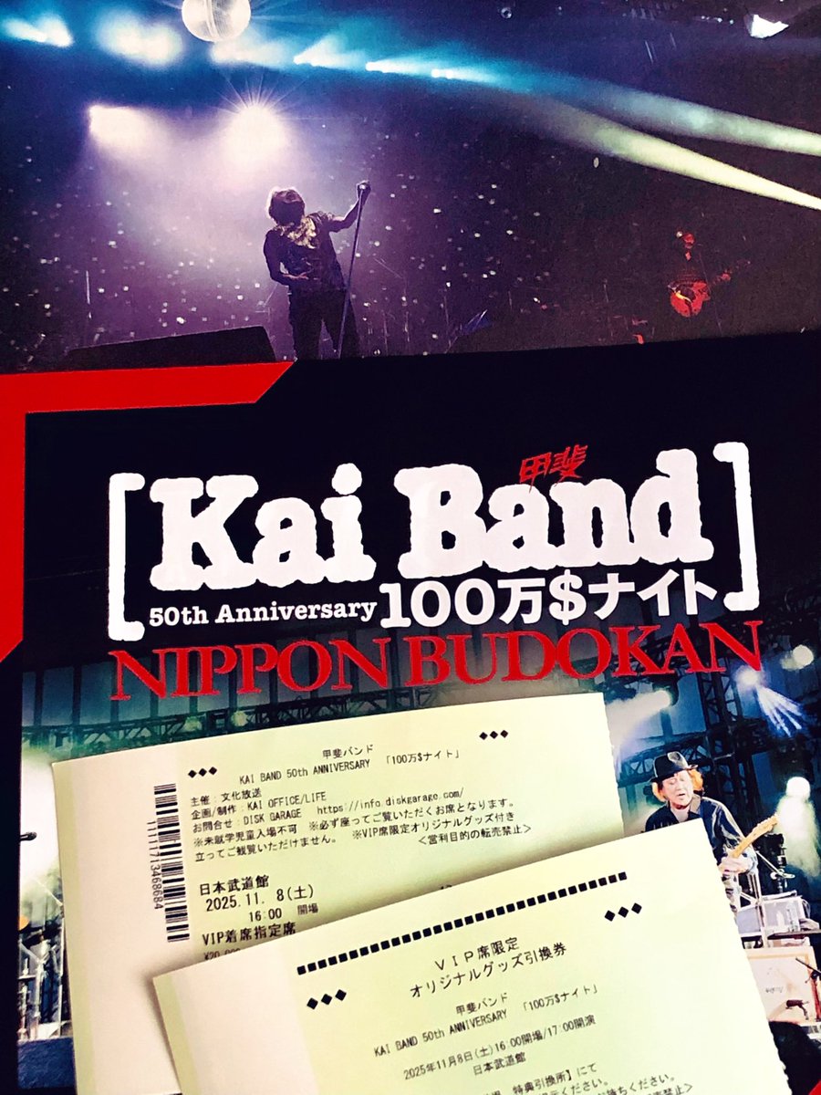 甲斐バンド】武道館ライブ VIP特典 スノードーム①