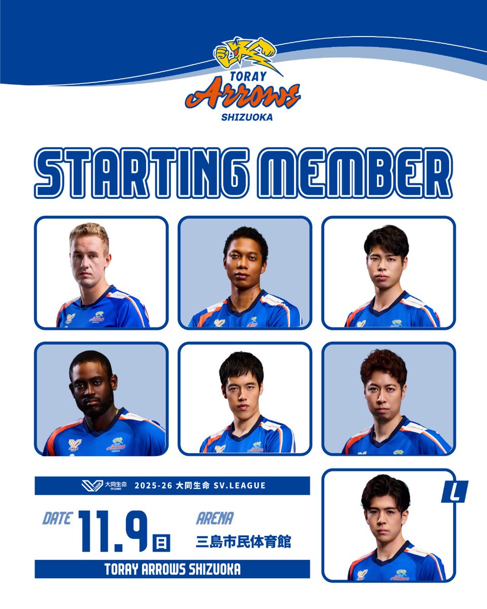 𝐬𝐭𝐚𝐫𝐭𝐢𝐧𝐠 𝐩𝐥𝐚𝐲𝐞𝐫 #2 #新貴裕 #11 #キリルクレーツ #12