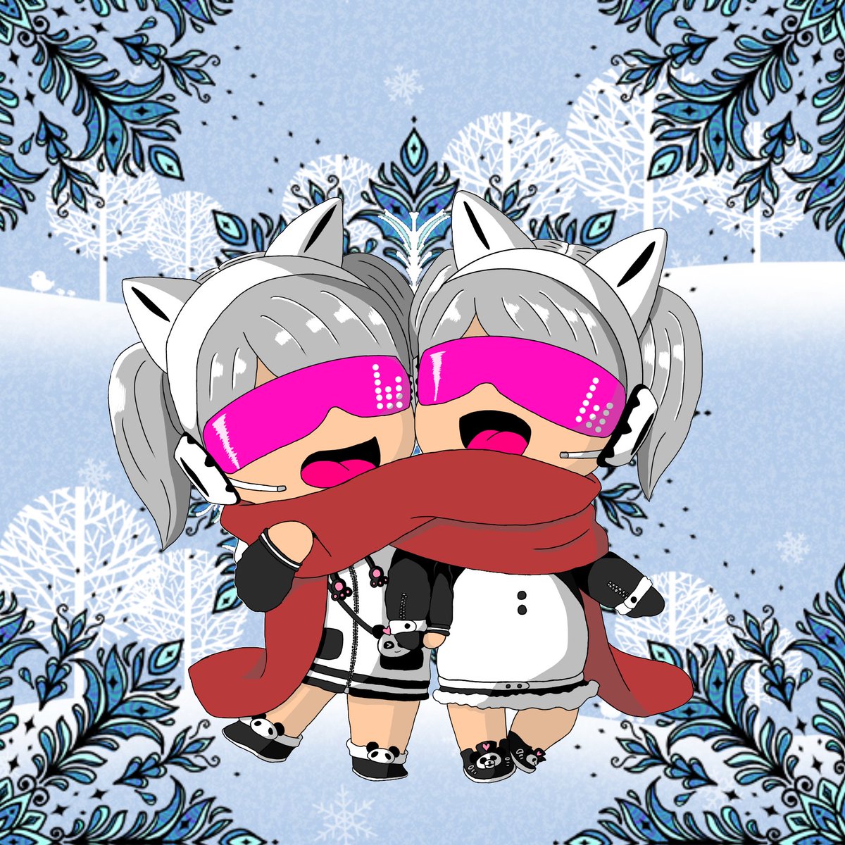 mmm_ucha's tweet photo. 冬仕様にアイコン描いた⛄️❄️ https://t.co/i1S1wYGlEz