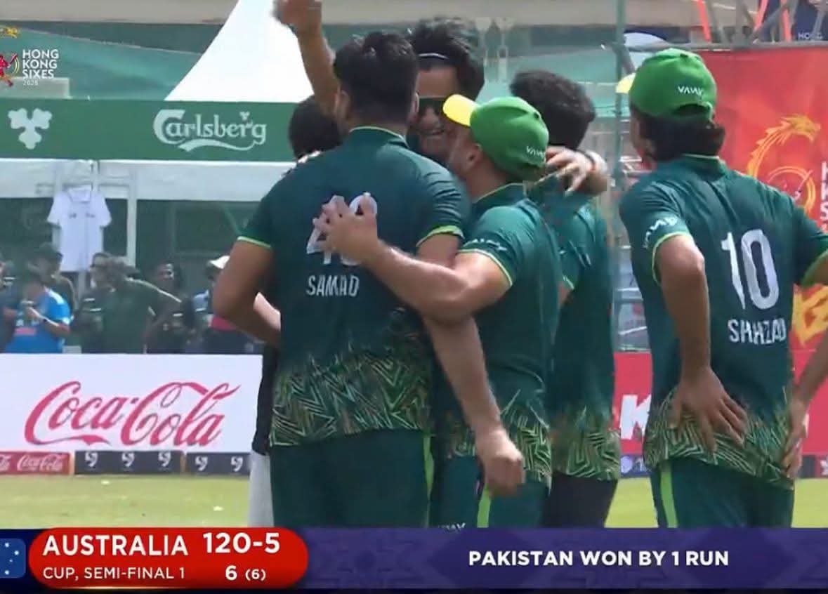 Pakistan 🇵🇰 qualified for the final of the Hong Kong Sixes Tournament 🔥🔥🔥