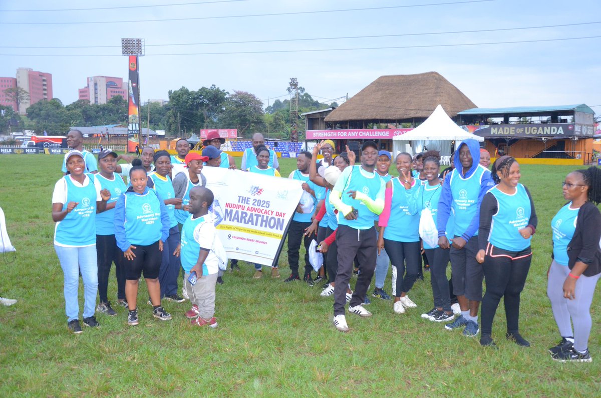 NUDIPU's tweet photo. NUDIPU Day Marathon 2025

Today we all came in solidarity to run for people with limb loss.
There are about 10,000 people with limb loss. 
All these would need the artificial limbs but they can't afford especailly those in rural areas. https://t.co/g6amVPLMKs