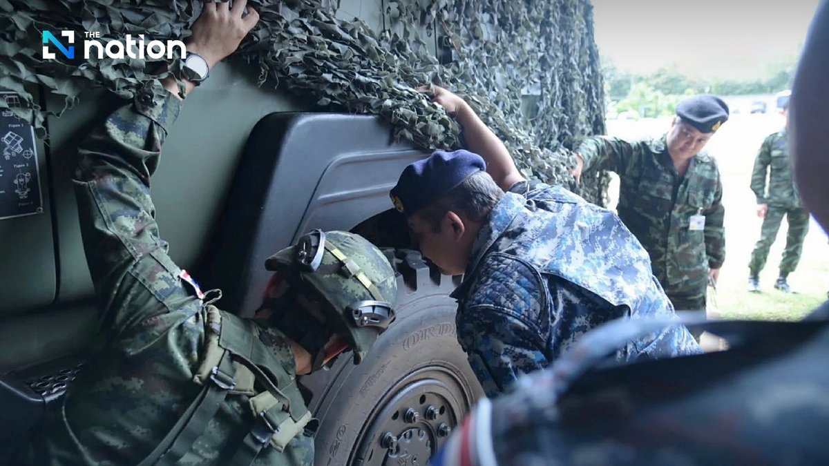 Thenationth's tweet image. Thai Military Withdraws Artillery from Cambodian Border under ASEAN Observation

#ThailandNews #Cambodia #BorderTension #ArmsWithdrawal #TheNationThailand

Read more : nationthailand.com/news/asean/400…