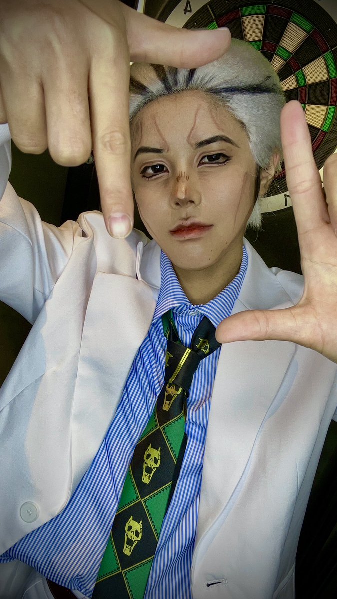 -   Cross  in   -

              今回のコスdayなので...
 
              JOJO コスやってます
   (ジョジョ好きならわかるよね？？？)

        Crossで待ってるよ💣💥💥💥