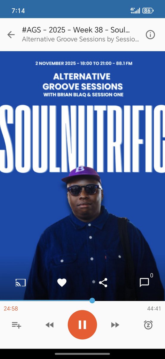 #AGS with  <a href="/Guruu_Nutrific/">SoulNutrific</a> Mix #Soul #Groovy #NOBADVIBES podomatic.com/podcasts/sessi…