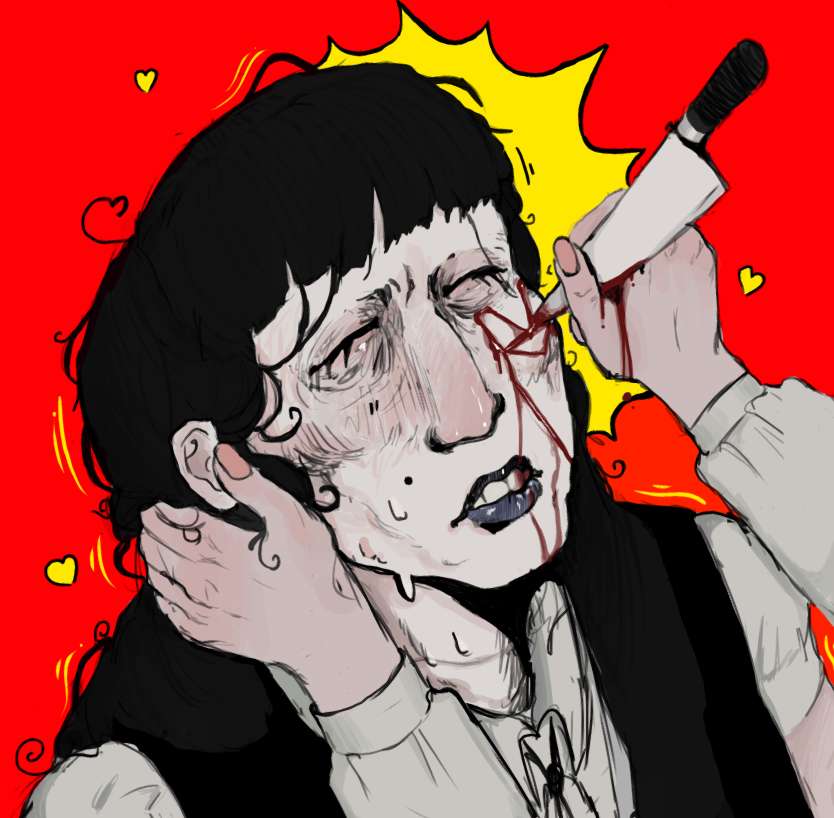 ClownsClownerie's tweet image. never posted this one, i kinda #dislike it quite alot but its some samarina art and i NEED to post my samarina art!! enjoy my shallotlings #fearandhungertermina #funger #samarie #samarina #lesbians