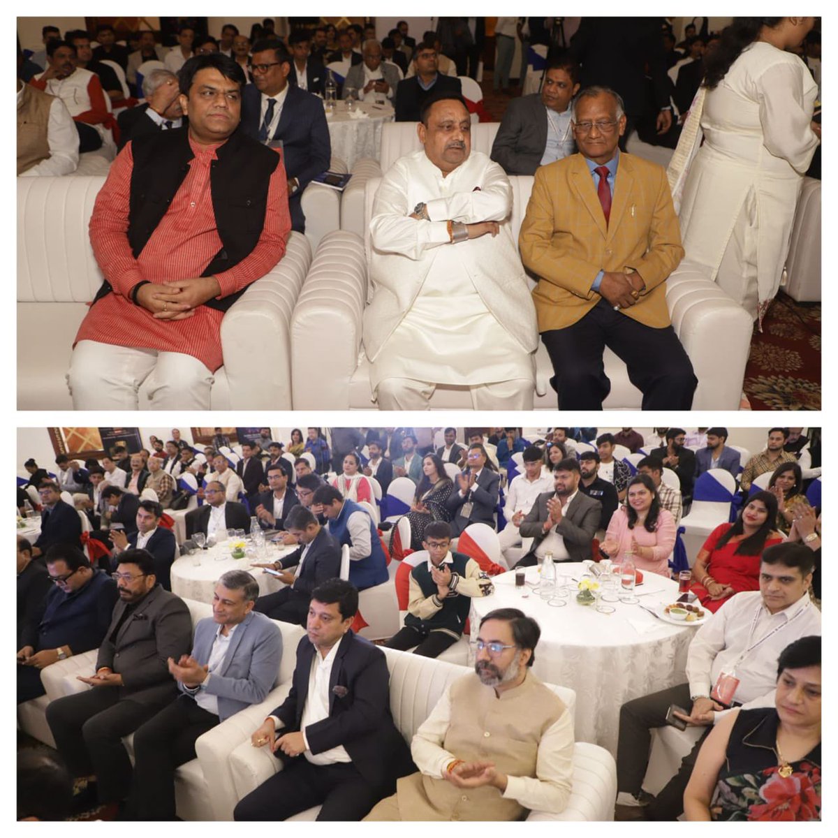 PKhandelwal_MP's tweet photo. Yesterday evening, inaugurated and attended the Bharat Tech Summit & Awards 2025, organised by Global Tech Policy Confederation.

An inspiring platform where Bharat meets the world of innovation — celebrating India’s tech visionaries, innovators, and industry leaders driving digital transformation.