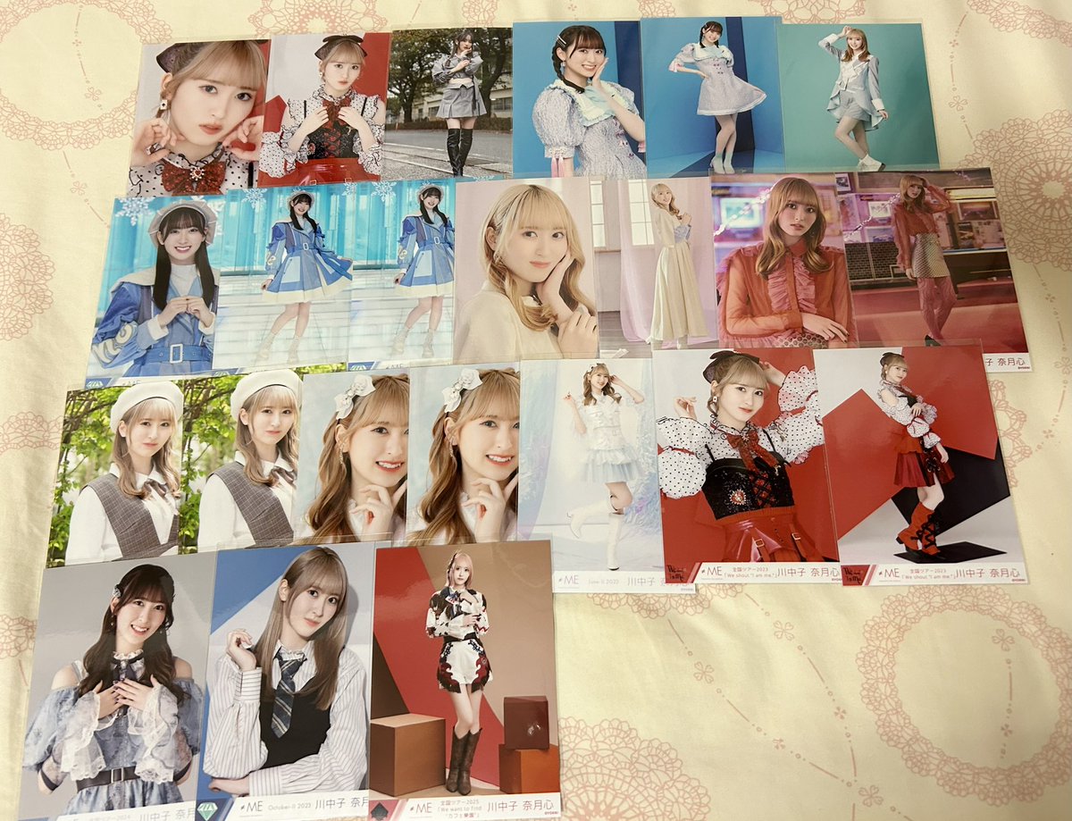 mim_tore's tweet image. ノイミー トレ 生写真

譲→ 川中子 櫻井 菅波 鈴木

求 →固ツイ菅波

現地トレ優先(11/28、11/29、12/14、12/23、1/18、1/24)または郵送
お気軽にお声がけください🙇🏻‍♀️