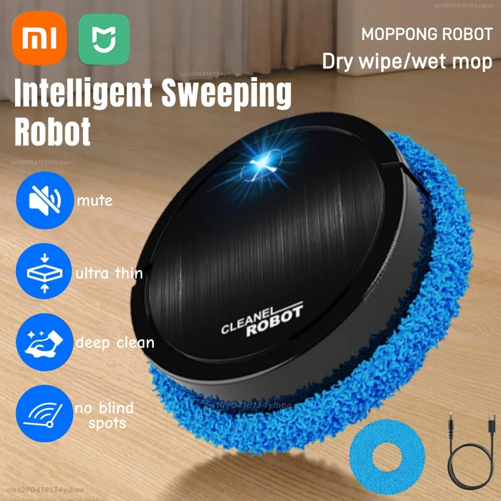 BonganiRanolang's tweet image. Make cleaning a breeze with the Xiaomi Floor Mopping Robot! With its silent operation and smart home capabilities, this robot is a must-have for keeping your floors spotless. Get yours today! 🌟 #Xiaomi #FloorCleaningRobot #SmartHomeCleaning