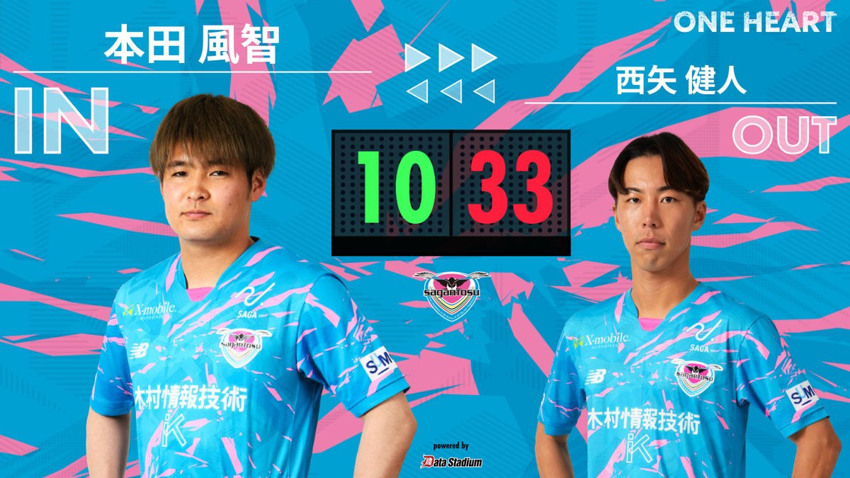 saganofficial17's tweet image. 選手交代

後半22分
⏩IN #本田風智
⏪OUT #西矢健人

#DAZN でライブ配信
➡️prf.hn/click/camref:1…

#sagantosu #ONEHEART
#Jリーグ #Jleague