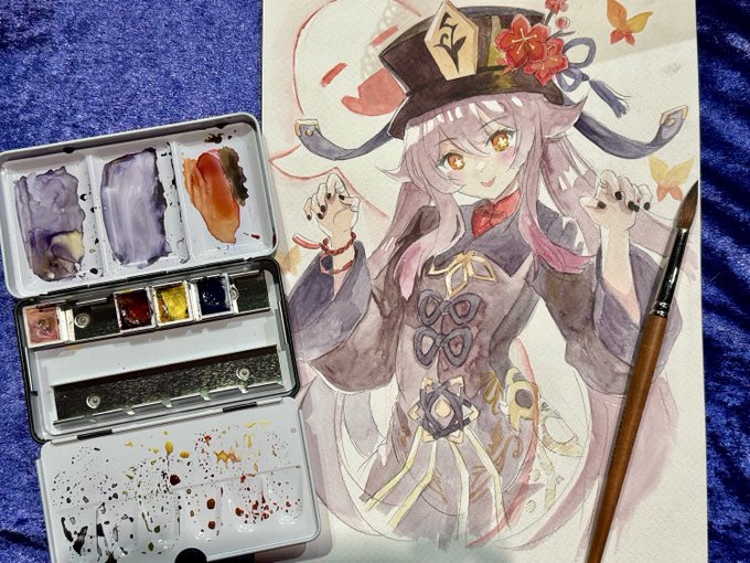 おはようございます!
ドイツは朝の6:30です
今日もイベント頑張ってきます
今回は絵の具4色! 