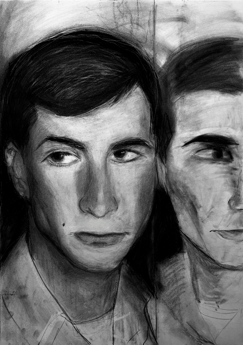 Drew my favorite actor of all time (Anthony Perkins)