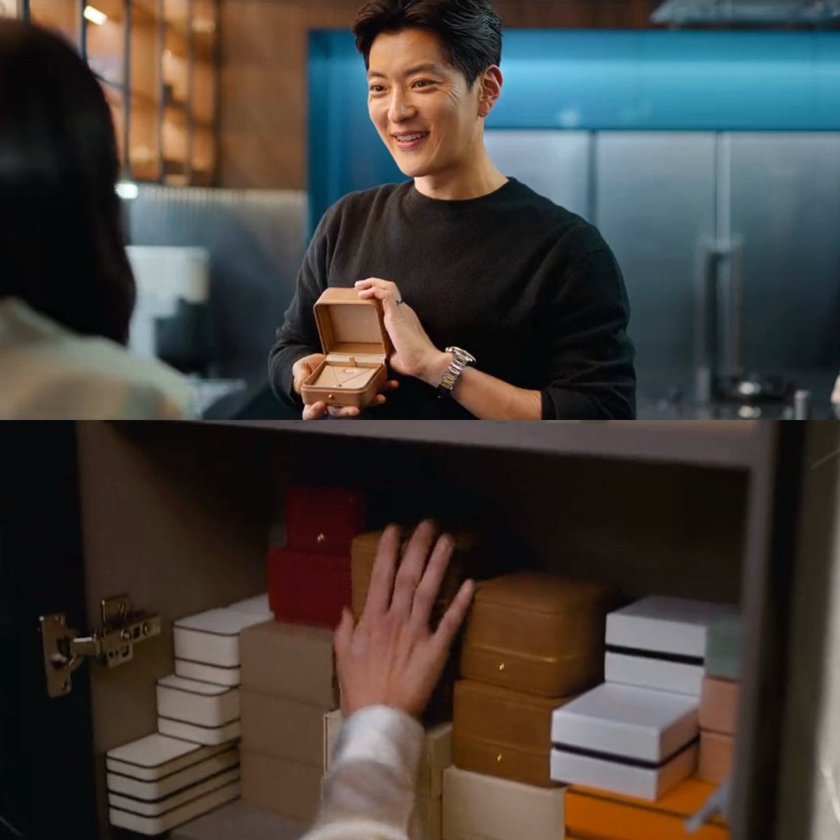 ผัวซื้อสร้อยให้ทุกครั้งที่กะทืบเสร็จ แล้วมีสร้อยเต็มตู้ ㅠㅠ ความเหี้ยคือหนีออกจากตรงนี้ไม่ได้ ขนาดจะตายมันยังไม่ให้ตาย ตอนที่ฮีซูบอกว่าระหว่างที่ใช้ชีวิตอยู่กับสามี อยากตายทุกวันเลยค่ะ เรียกหาพระเจ้า พระเจ้าก็ไม่มา มีแต่ตีนผัวที่มาอยู่ตรงหน้าเสมอ กุหดหู่จนน้ำตาไหล