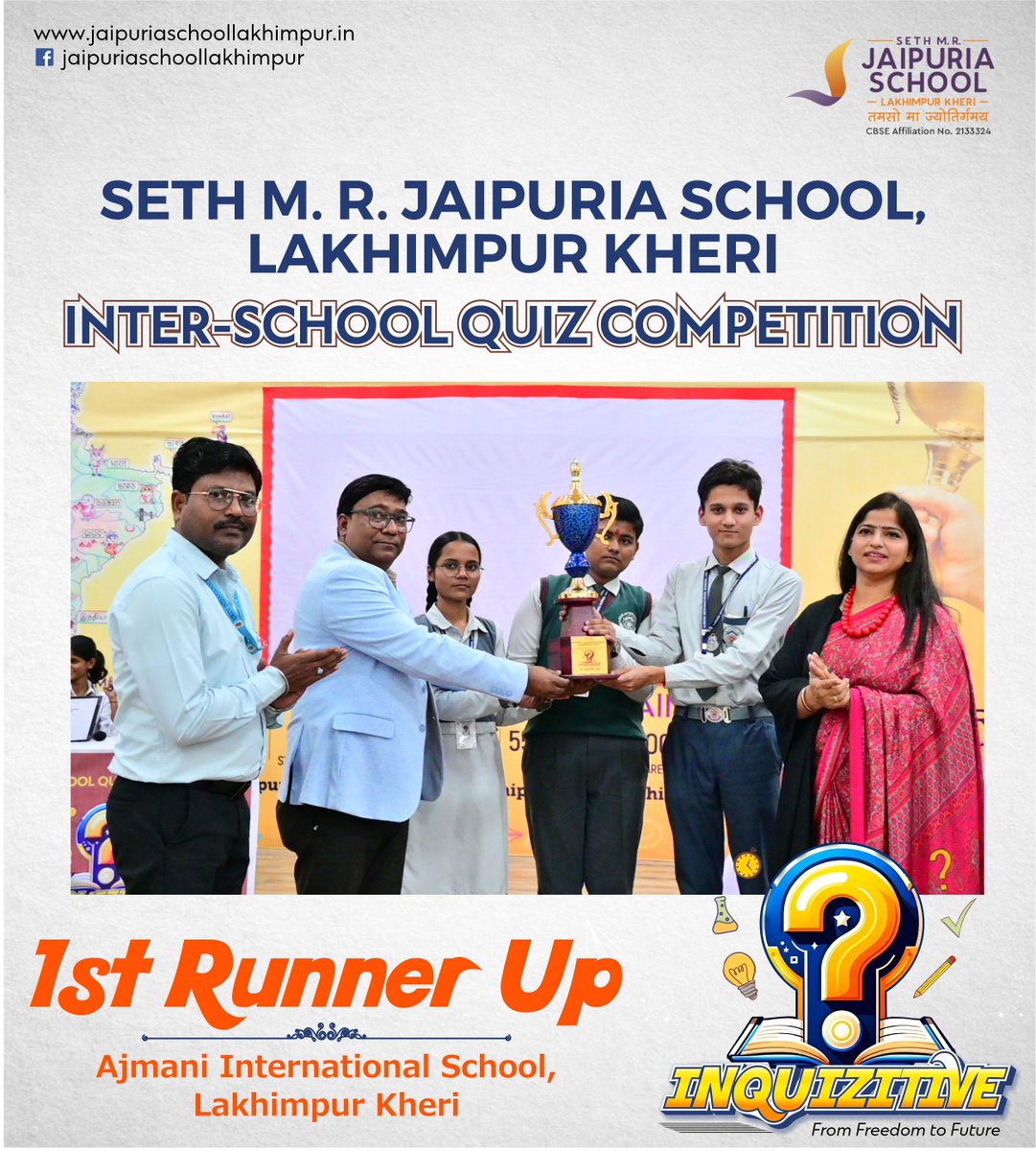 Seth M. R. Jaipuria School, Lakhimpur Kheri tweet media