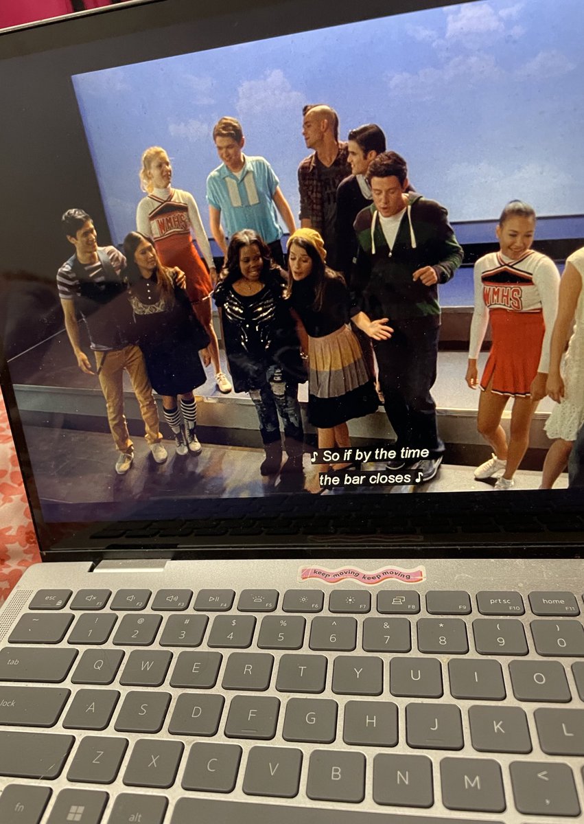 Why am I up at 11pm crying at the scene where the new directions welcome the troubletones back into their group