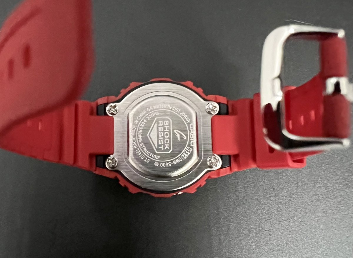 Tora3_Skywalker's tweet photo. G-SHOCK Nano DWN-5600

昨日あちこちの時計店を回ったら赤の在庫とご対面し即ゲット😅カシオさん当選品(黄色)も間もなく届くはず🚚

#gshocknano #ringwatch
#GSHOCK #Gショック #g_shock 
#カシオ #CASIO https://t.co/qehAQwjMM0