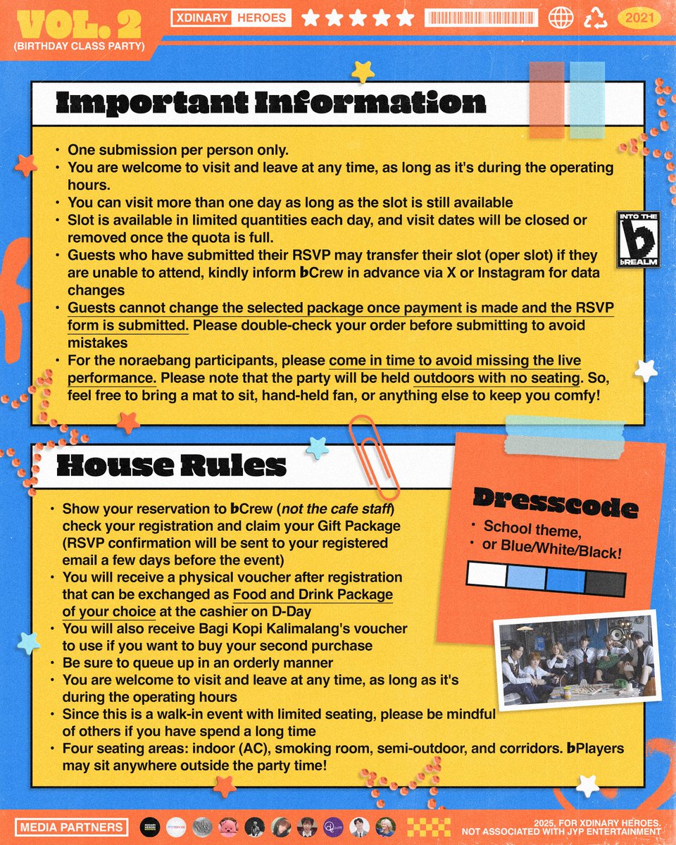 IntoThebRealm's tweet image. ♭Class Party: Hallway to Heroes 🇮🇩
✉️ &amp;lt;RSVP Open&amp;gt;
#b_ClassINA

Are you ready for the biggest annual event at ♭Realm?  

RSVP NOW!
🔗 tinyurl.com/bClassINA

#Into_the_bRealm #b_Class
#HallwayToHeroes #XdinaryHeroes