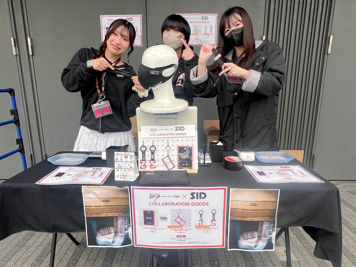 ◾️シド×ZPZPコラボ商品◾️ 本日『SID TOUR 2025 ～Dark side～』が