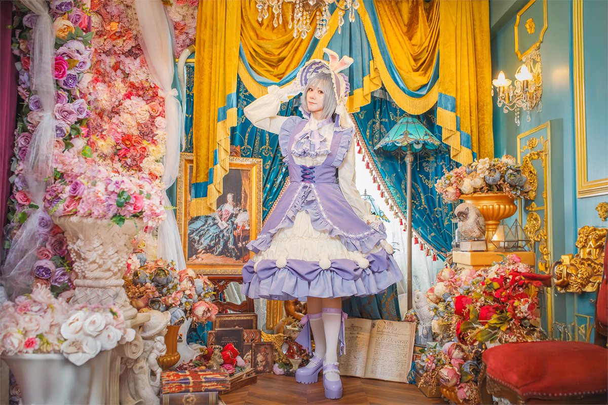 アイドルマスターシンデレラガールズ
アニメイトカフェコラボ
神崎蘭子：美狐
撮影：いさまるさん<a href="/nisyanka/">いさまる@未婚系嫁フォトグラファー</a>
東京プチフールmini新宿

うさぎがかわいい衣装ですよね！！
ロリータ風可愛いです＾＾