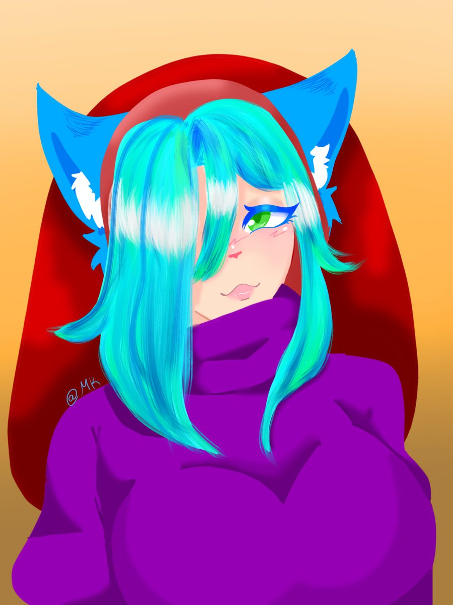 Kachikat69's tweet image. Have this silly art thing I made for fall! I hope you all enjoy it! 
-
I&apos;d like to start doing requests and such soon since the weather will be permitting me to be indoors more again. 
-
Which in turn means I&apos;ll probably be doing more art!
-
-
-
-
-
#fallart #originalworks #ocart