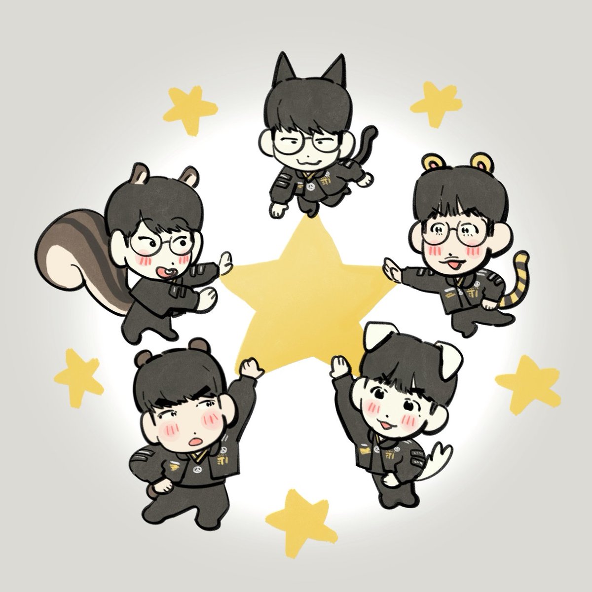 팬아트 일러스트