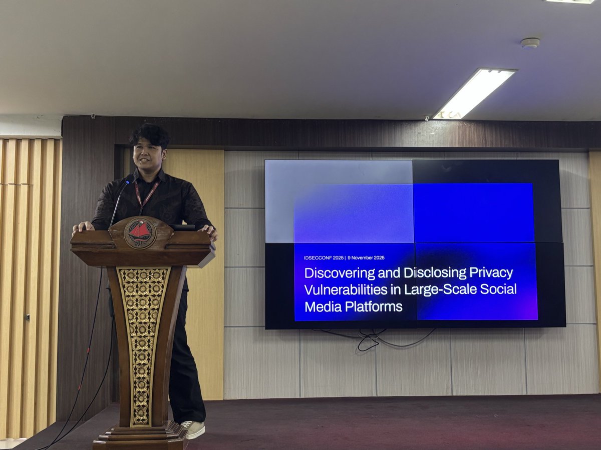 IDSECCONF tweet media