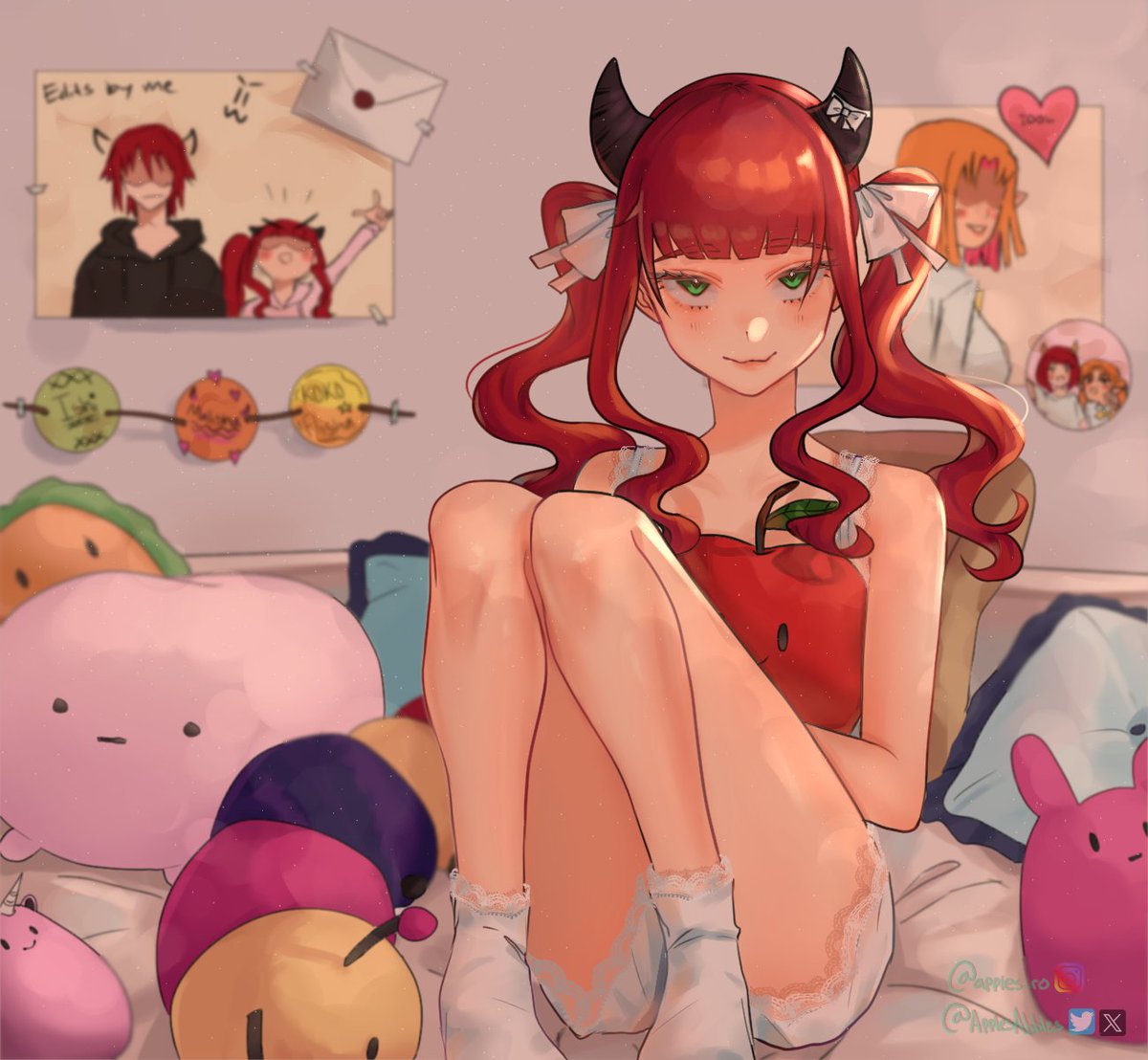 Apples 🍎 | OPEN COMMS✨ tweet media