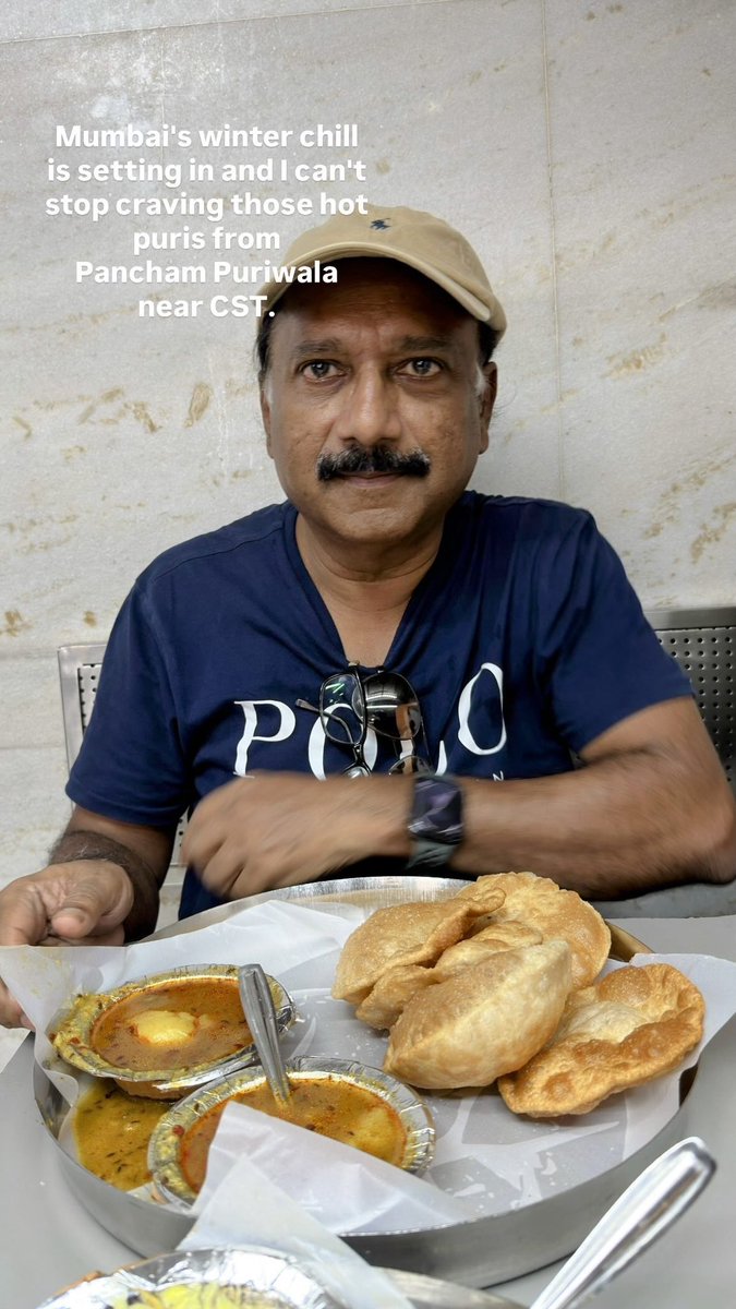 Mumbai's winter chill is setting in and I can't stop craving those hot puris from Pancham Puriwala near CST