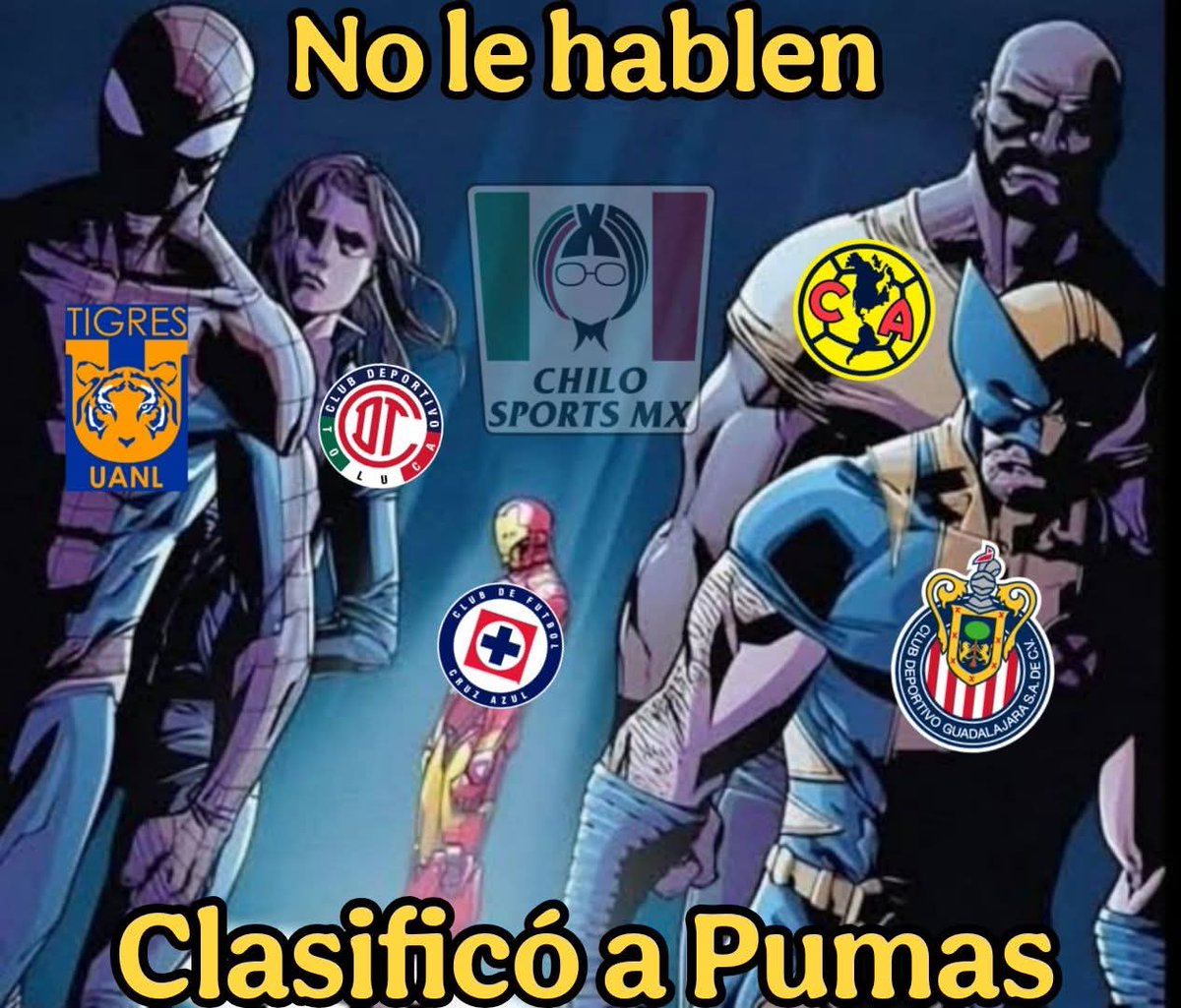 Chilo_Sports_MX's tweet image. Cómo te va a remontar P U M A S

#LigaMx #CruzaAzul #Pumas