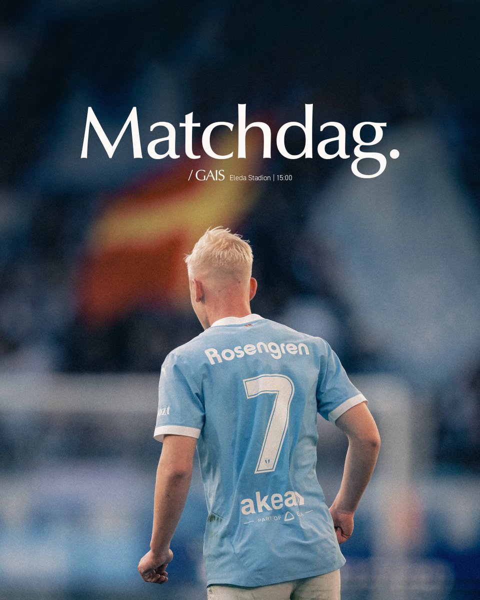 Malmo_FF's tweet image. Årets sista allsvenska match. Framåt, Malmö!