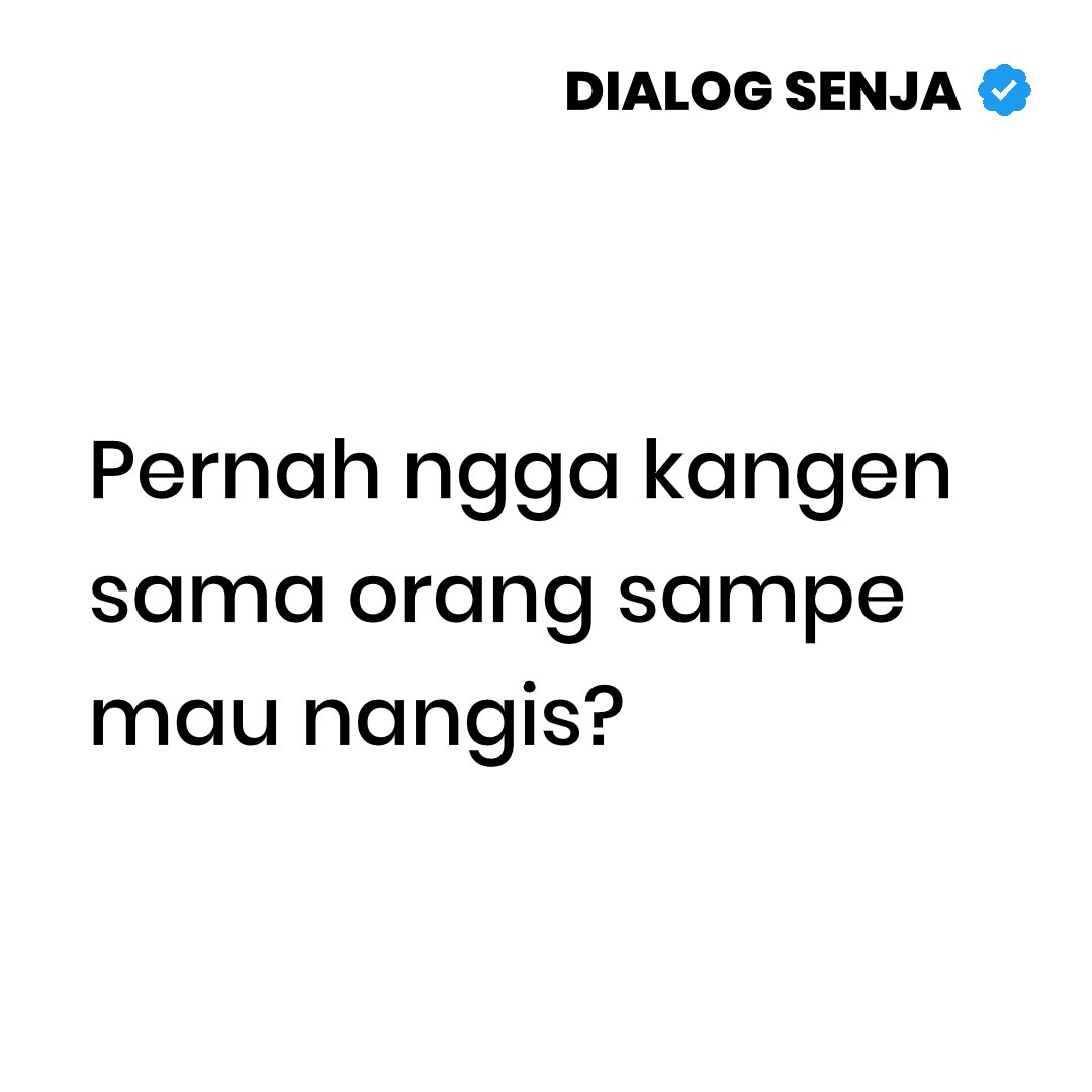 Dialog Senja tweet media