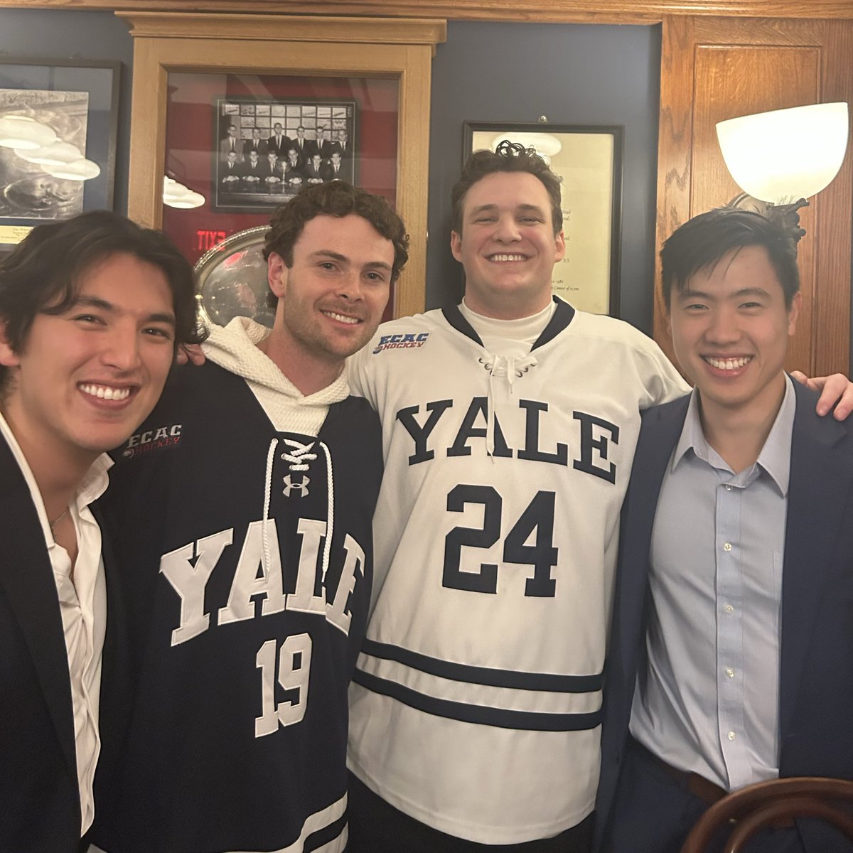 Fact: The best interns run through the Restaurants (<a href="/HedgeyeRestos/">Howard W. Penney</a>) vertical. Weekend sweep for Jojo, Chenner, and <a href="/YaleMHockey/">Yale Men's Hockey</a>!! <a href="/KeithMcCullough/">Keith McCullough</a> <a href="/HedgeyeDJ/">Jonesy</a> <a href="/HedgeyeFins/">Matt Cooper</a>