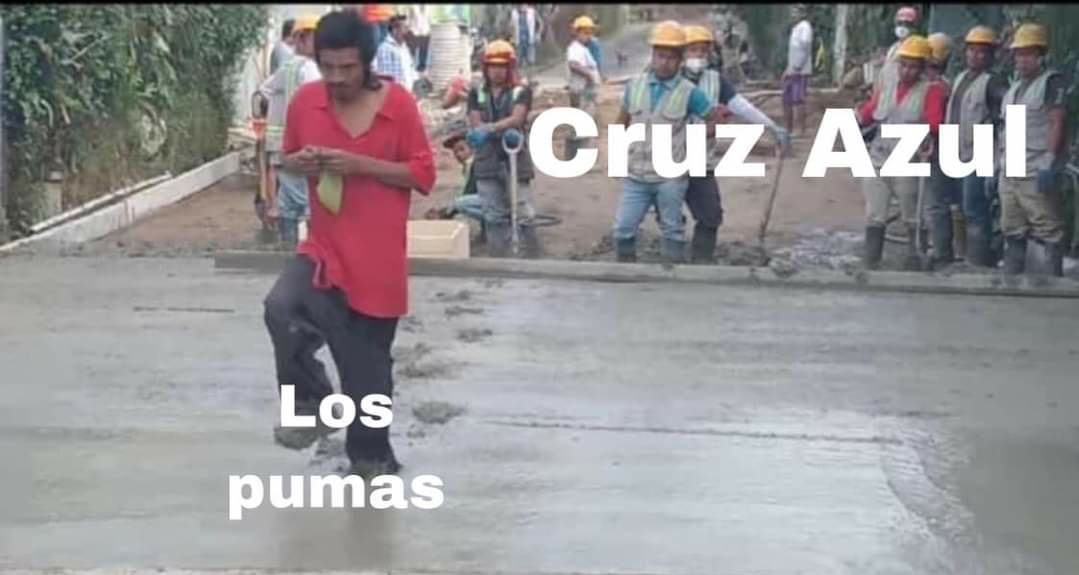 borrachito's tweet photo. Pumas - Cruz Azul descripción gráfica 🤣🤣🤣 https://t.co/hCMCAxk2D4