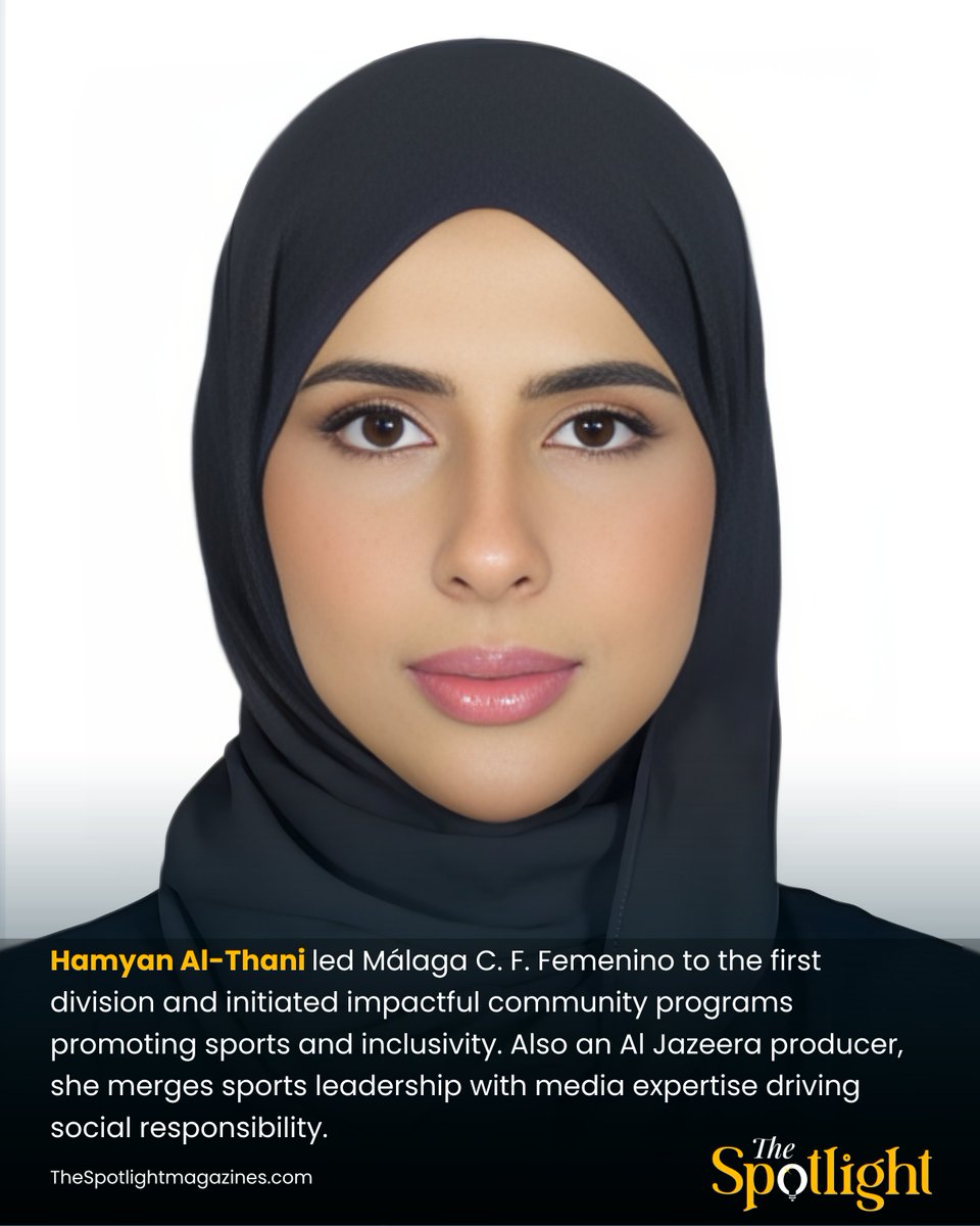 Trailblazer in Sports Leadership and Media: Spotlight on Hamyan Al-Thani

<a href="/Hamyan_AlThani/">هميان ال ثاني</a>  is an energetic, performance-driven business leader whose career spans leadership in top-tier sports institutions and media production. 

Read More;
linkedin.com/feed/update/ur…