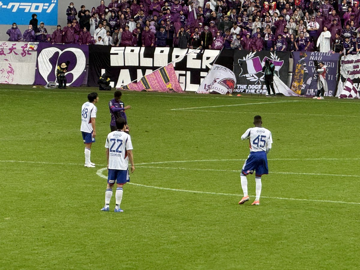 西村選手がユアスタでゴール決めたときのパネル 西村選手がユアスタで