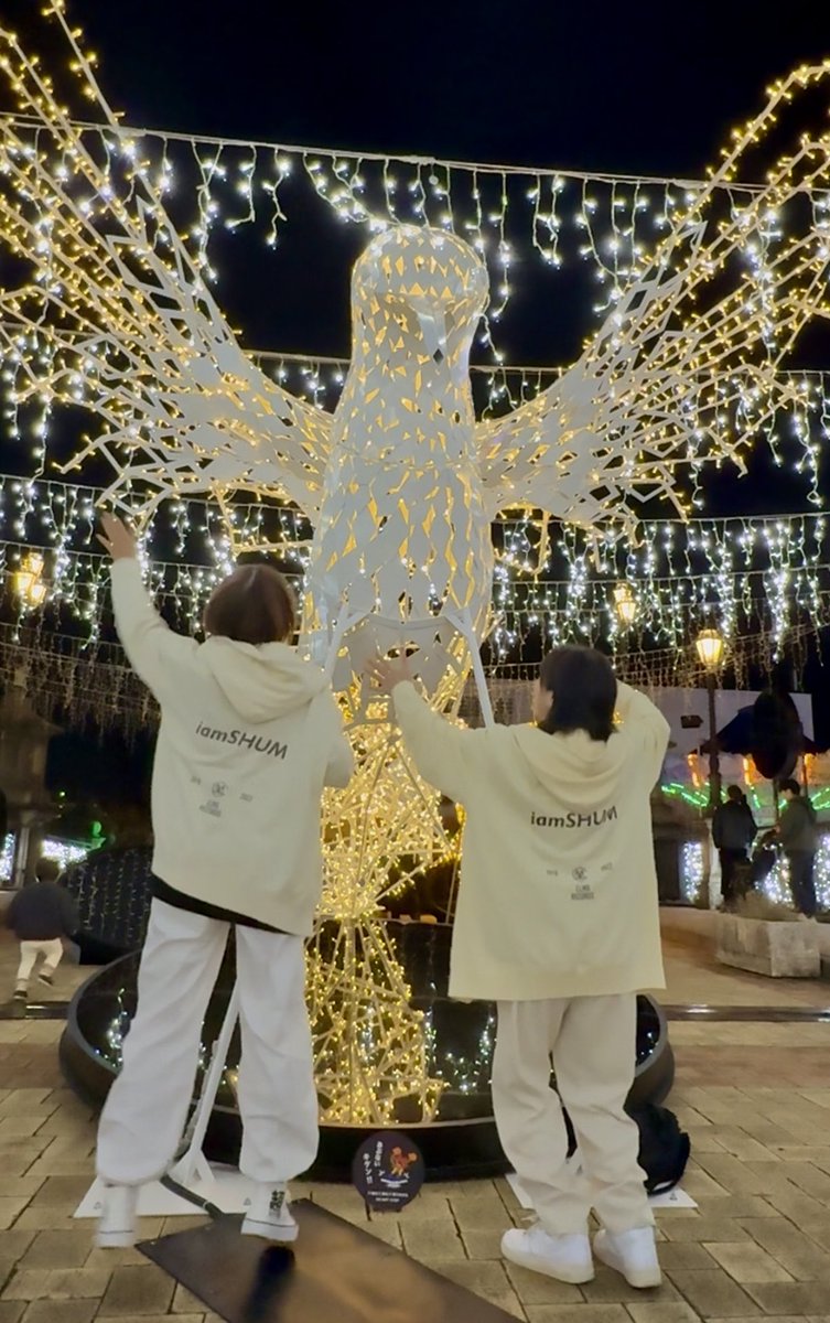 muhsevol28's tweet image. オソロコーデでイルミネーション行ってきた！☺️✨✨
 #METADANCE 練習してきました！
クリスマスなのに🎃͙Trick or Beatも踊りました（笑）

 #SHUMさんにエール
 #CLMX
 #iamSHUM