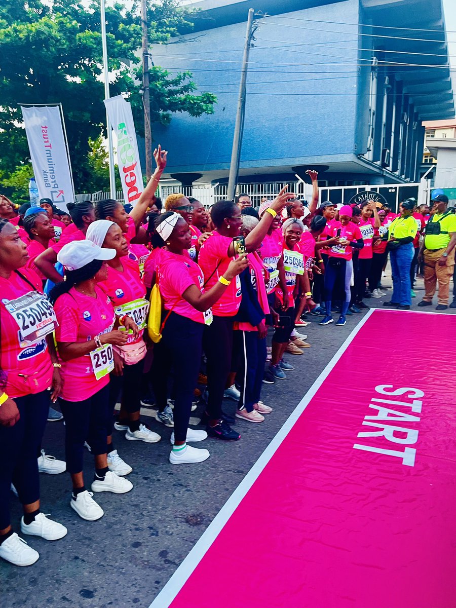 "The will to win means nothing if you haven't the will to prepare." - Vince Lombardi
START! #LagosWomenRun2025