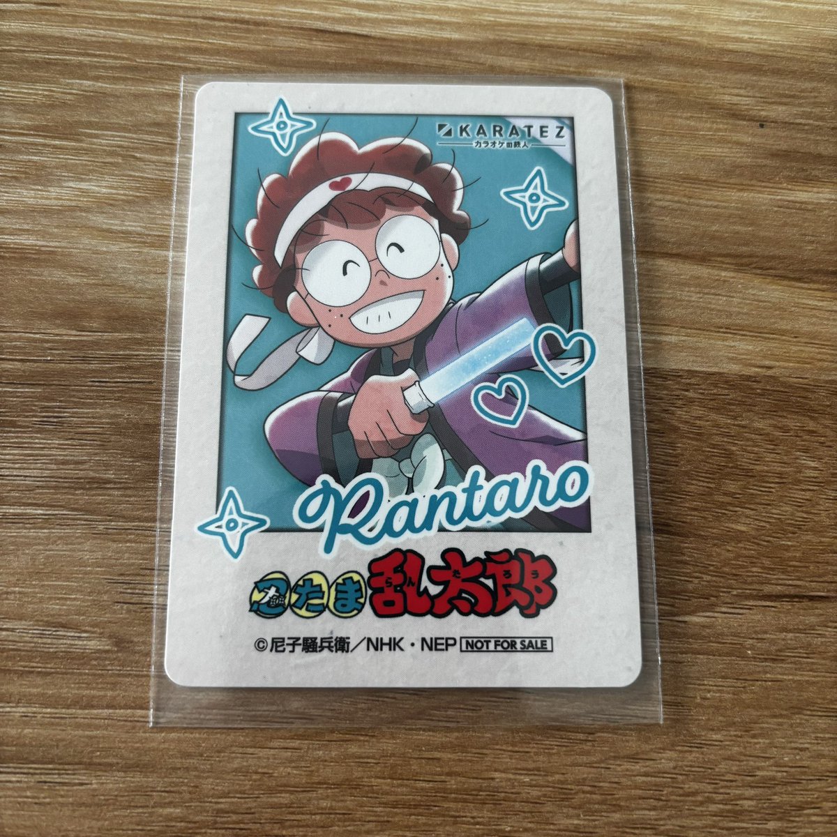 10coco01's tweet image. 【交換】忍たま カラオケの鉄人 カラ鉄 アイドル活動の段 特典

譲：乱太郎
求：三木ヱ門

都内手渡しまたは郵送でのお取引希望です。
お心当たりのある方はリプまたはDMよろしくお願いいたします。