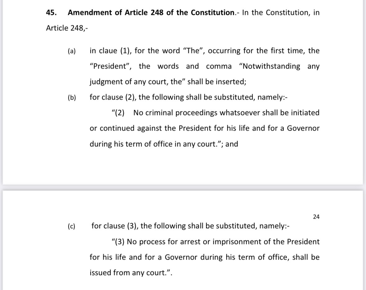 SameerKhosa's tweet photo. It is always about #NROs with them. The latest #NRO:
#27thAmendment https://t.co/YTUH5aTmpp
