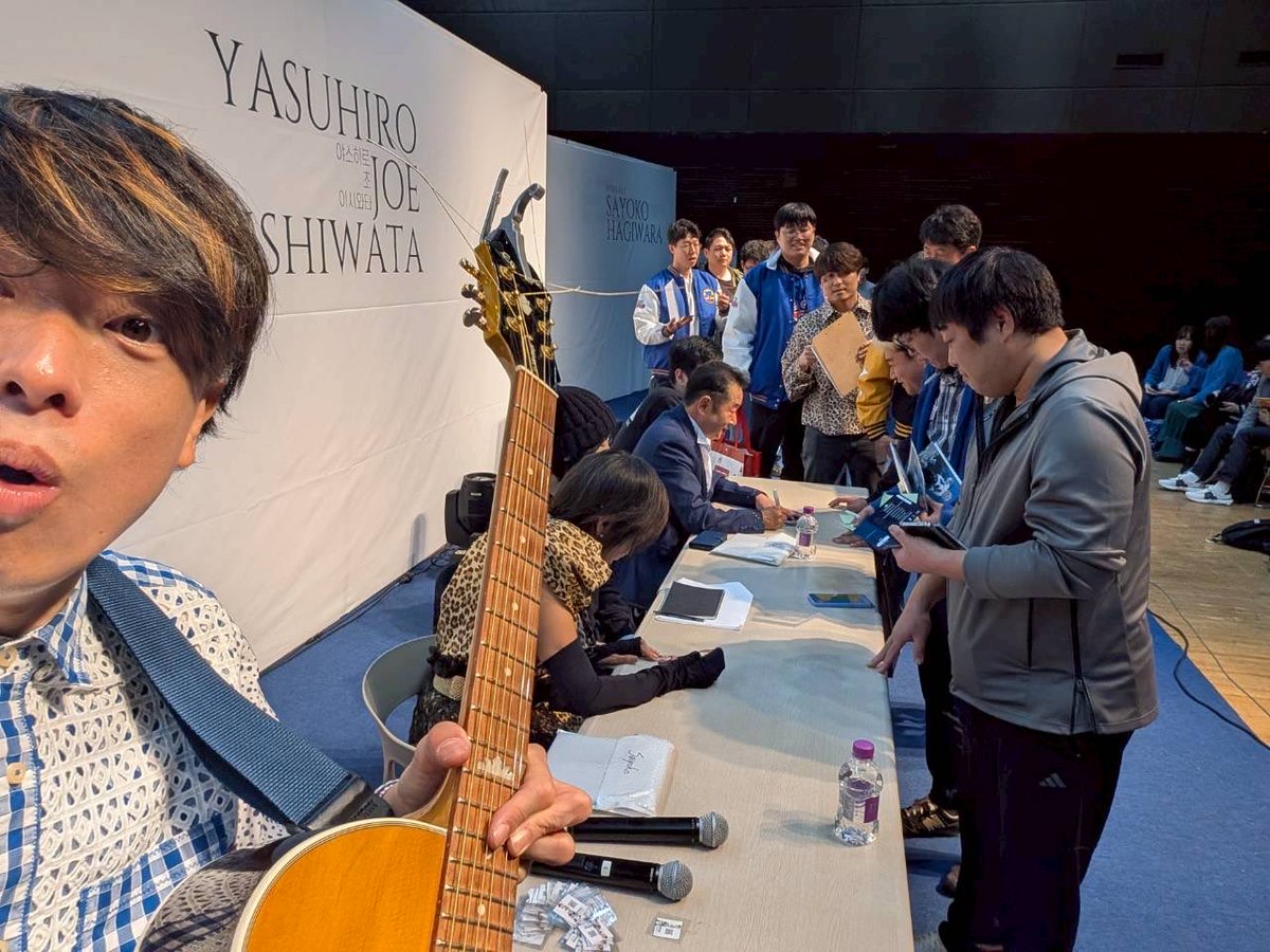 BUNちゃんの韓国大邱旅日記
2025.11.8(土)
沢山のファンの方達に来て頂き、優しい、温かい気持ちで、迎えてくれて、
ありがとうございます。
これからも応援、宜しくお願い致します。
又、お会いできるのを楽しみにしてます♪