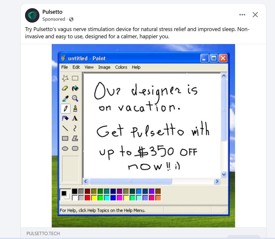 Cool ad?

Or already overused?