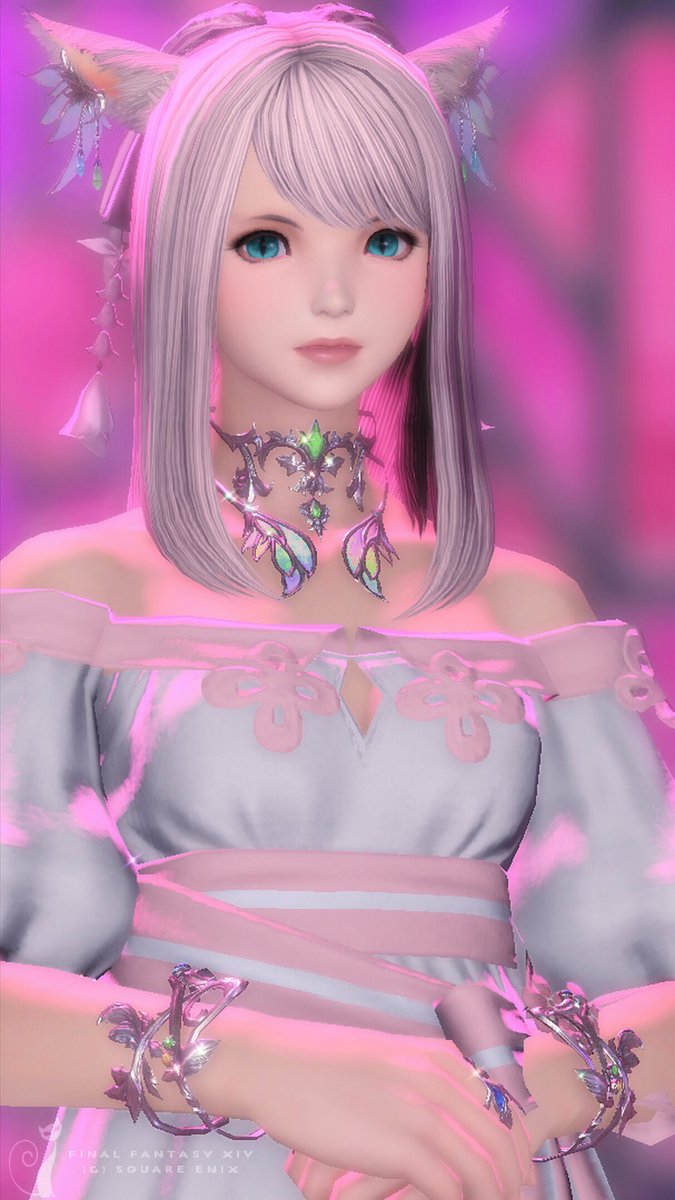 mix_mixff14's tweet photo. ピルグリムのアクセは綺麗でどのミラプリにも合いそう！
大変だったけど取って良かったです🥰
ミラプリが捗るー💍

#FF14 #ミコッテ #おはミコ https://t.co/nJmpSIWFtw