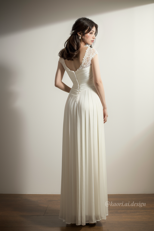 KOffice_KAORI's tweet image. 【#SDミニTips 032🍬】

★大人のウエディング／試着会★

その1　“しっとり大人花嫁さん”を生成💐

得意の人物生成で、落ち着きと品のあるムードに

次回はこの花嫁さんにぴったりの
上質で洗練された背景をつくっていきます🤍

#StableDiffusion #広告デザイン #商品撮影代行 #ウエディング広告