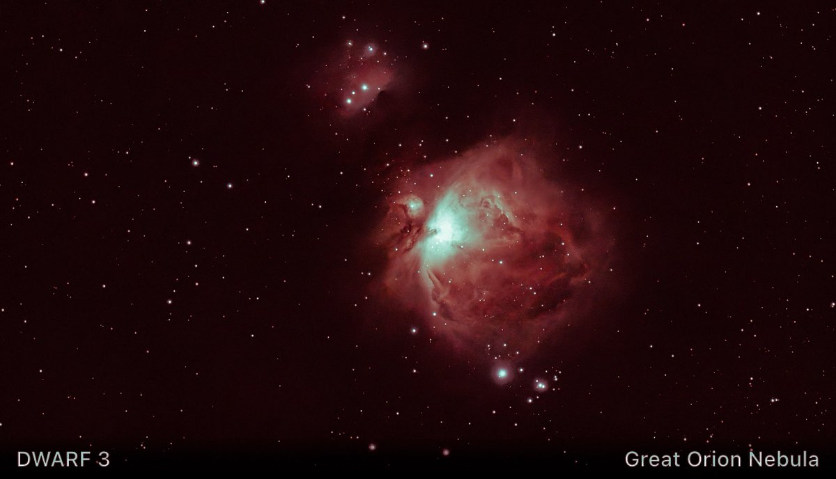 Still one of the most breathtaking deep space object you can see in the night sky right now. Just look up and find orion’s belt and look directly south of it and you’ll see what looks like a fuzzy patch that’s sorta bright. That’s M42 the Great Orion Nebula. #astrophotography