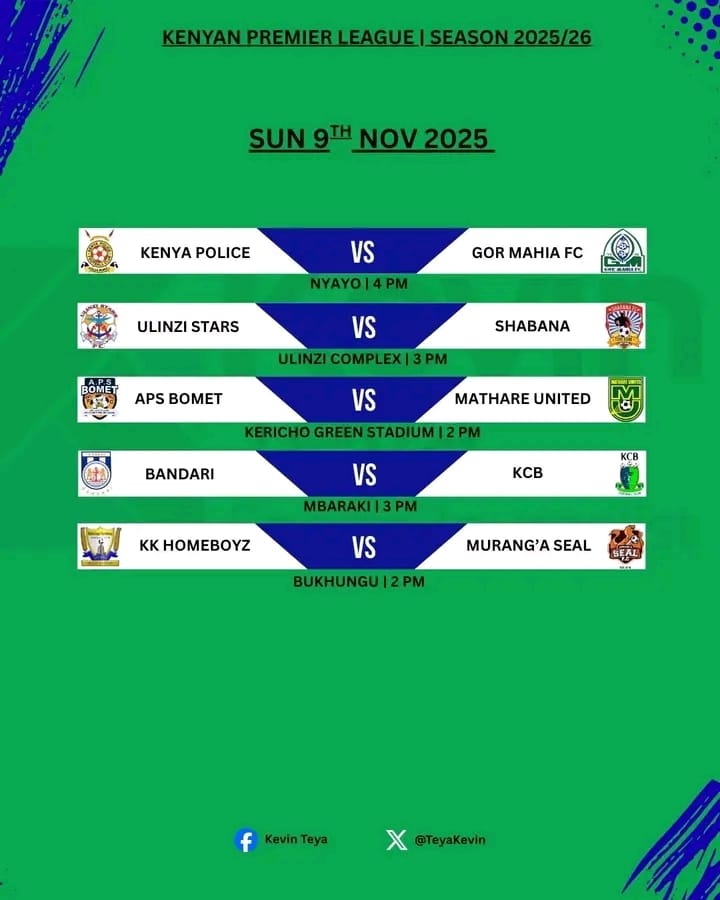 ke_score's tweet image. #SportPesaLeague Sunday Fixtures:

#ScoreCrunches